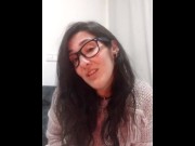 Preview 4 of JOI. Philosophy Teacher Teaches You How To Fuck Her Right. Spanish