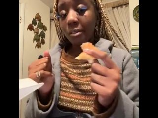 Eating A Fast Food Joints Cheeseburger Mukbang + ASMR ( Eating Show ) | AlliyahAlecia