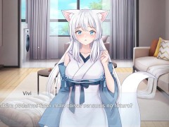 Living together with Fox Demon - Minha kitsune esta fervendo de tesao