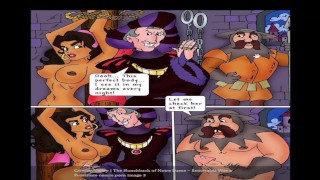 ノートルダムの痛み-Esmeraldaは痴女輪姦コミックポルノでした