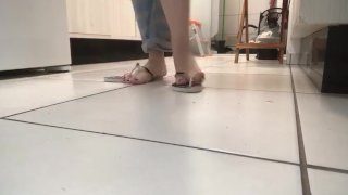 @tici_feet足TICI_FEETビーチサンダルのハヴァイアナスストラップを壊しました!