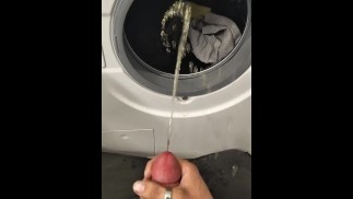 Pissing in my bathroom