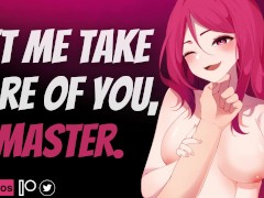 Your loving submissive comforts you after a session gone wrong [fsub] [Dom Drop]