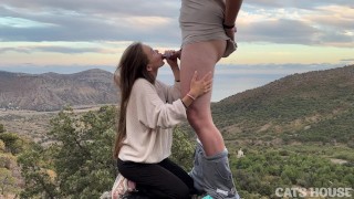 She Won Her Clit On The Mountain