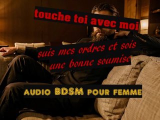 french bdsm, joi pour femme, masturbation, following orders