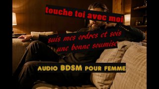 Audio FR Touch Yourself With Me Like A Good Little Submissive JOI For Women