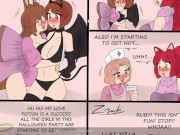 Preview 5 of RWBY Lesbian & Yuri & Girls Only The Halloween Party Comic Porn