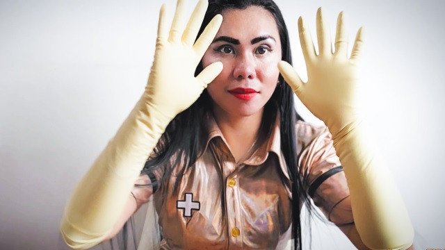 Watch Bondage Video:Latex Glove Layering Fetish