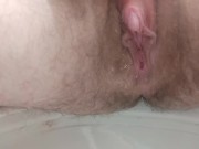 Preview 5 of Peeing with a fairly close up view of my pussy