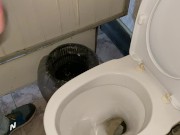 Preview 3 of Masturbated in the office and ran to the office public toilet to quickly cum 4K