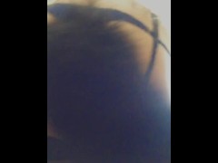 Happy (Almost) Halloween! BBW wolf showing off her blue lingerie