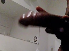 Stroking 9-3 thick monster (POV) for a fans request 😎😜.