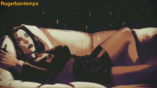 Recopilación de masturbación femenina en solitario vestido animación porno de dibujos animados