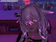 Horny Femboy Loses at Smash so you Cum in his Mouth and Creampie in his Ass - POV VRChat ERP Preview