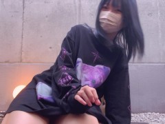 【4K】はじめての露出オナニー！！！ ムラムラしちゃって外から丸見えのベランダで こっそりとオナニー💕 少しだけのつもりだったのに、止まらなくなって 徐々に激しくなっていく// - Screenshot 1 of 16 - フェラ