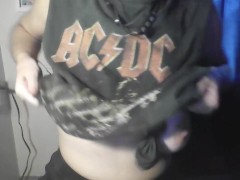 Titty Smoke 37 - Screenshot 2 of 16 - Big Saggy Tits