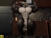 Preview 4 of Dragons Reality Warp Muscle Hyper Growth Animation