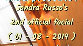 2019 : 2ème facial officiel du Sandra Russo (juste la variante éjaculation éditée)