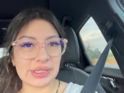 Preview 1 of Latina Drives Around In Public With Cum On Her Face After Sucking The Soul Out Of Him!!!