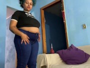 Preview 6 of Naughty BBW Ebony Farting on Jeans Non Stop