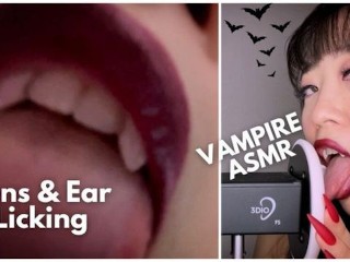 ASMR - Hot Vampiro Asiático Lame y Lame TU Mojado