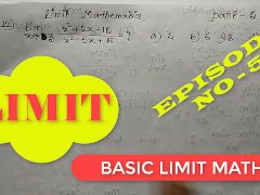 Limit math exercises Teach By Bikash Educare episode no 5