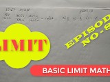 Limit math Teach By Bikash Educare episode no 8