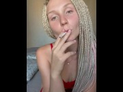 Preview 4 of I want you to fuck me in bed while I smoke