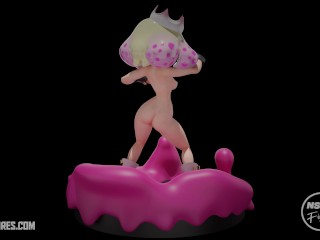 Splatoon Pearl Figura De Resin