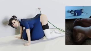 Animation Of Chun Li's Belly Inflation