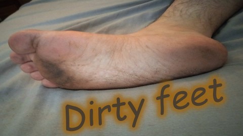 Dirty feet fetish.