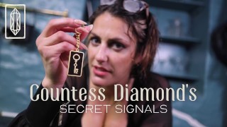 Countess Diamond's geheime signalen