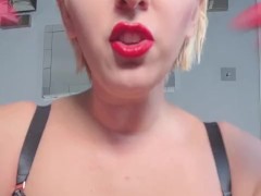 Strapon fucking in thigh high boots 8/16