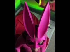 On Her Knees Blowjob POV Wearing a Costume