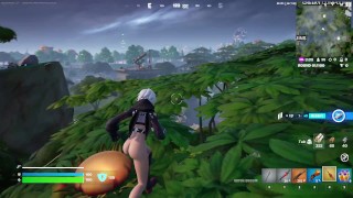 Fortnite Gameplay Highwire Zonder Broek