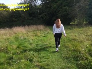 countryside, brunette, outside, amateur