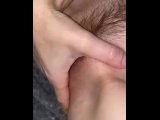 Girl fingering wet pussy