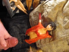 FUCVph3 Sarah Twain(& friends) red lingerie 2 pops FULL LENGTH version