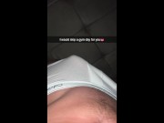 Preview 6 of Cheerleader wants to fuck nerd classmate on snapchat