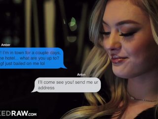 BLACKEDRAW Hungry Blonde Amber gets a super sized BBC treat screenshot number 1