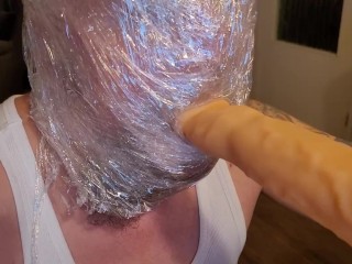 Machine Facefuck Wrapped Sissy