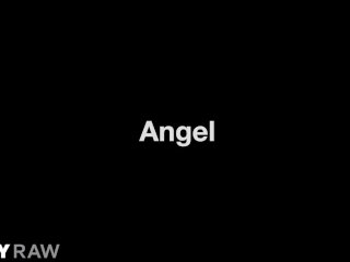 TUSHYRAW Stacked hottie Angel gets her curvy ass filled up screenshot number 0