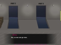 Amy's Ecstasy Gameplay #38 Hot College Slut Taking Three Big Dicks In All Her Holes