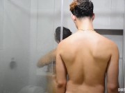Preview 5 of MY BOYFRIEND FUCKS ME IN THE SHOWER AND CUMS IN MY ASS, ONE OF MY MOST DESIRED FANTASIES CAME FULFIL