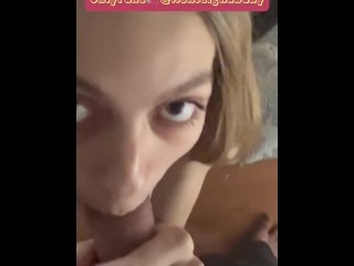 Perfect, Petite, Blonde Girlfriend ALWAYS wants to FUCK AND SUCK (POV)