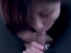 奥まで咥えさせられて興奮しながら「美味しい」と言っちゃうhentai彼女♡ cum in mouth 口内射精