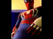 Preview 4 of gay spiderman cums for you 💦