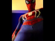 Preview 5 of gay spiderman cums for you 💦