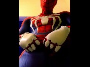 Preview 6 of gay spiderman cums for you 💦
