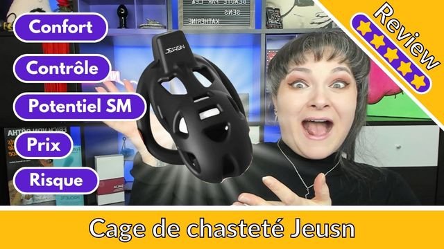 Watch Bondage Video:J'ai trouvé ma cage de chasteté parfaite!